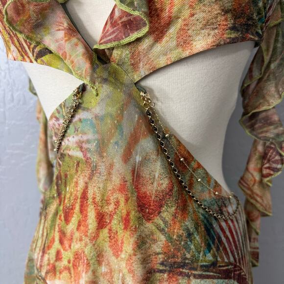 Outcast Lola Mini Dress Lagrono Sage, M - Picture 7 of 7